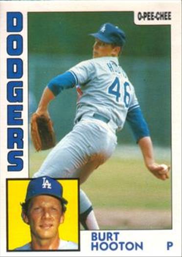 1984 O-Pee-Chee Baseball Cards 015      Burt Hooton